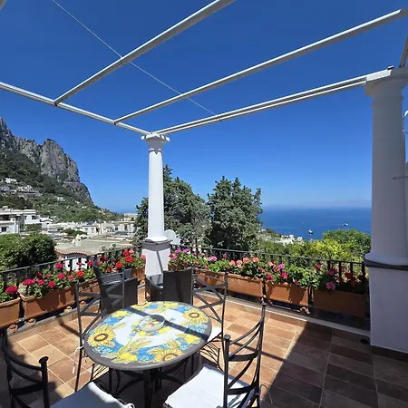 A Varca Ra Neve Prázdninový dům Capri